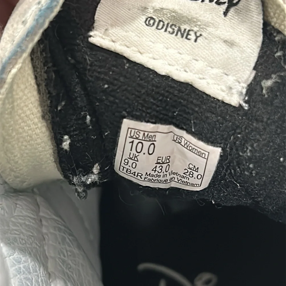 Vans x Disney 101 Dalmatians RARE Sk8-Hi High Top Lace Up Sneakers - Size 10